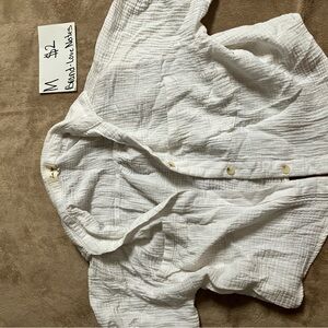 White Button-Up Shirt